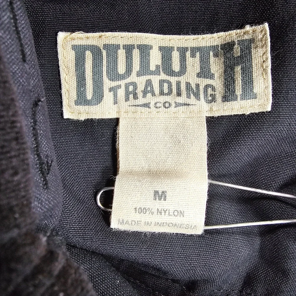Duluth Trading Co Dry on the Fly Cargo Shorts Men's Medium Black 10